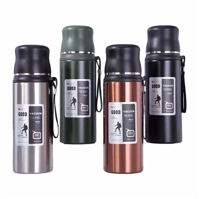 Icyuma Cyuma Cyuzuye Urukuta rwa Vacuum Flask